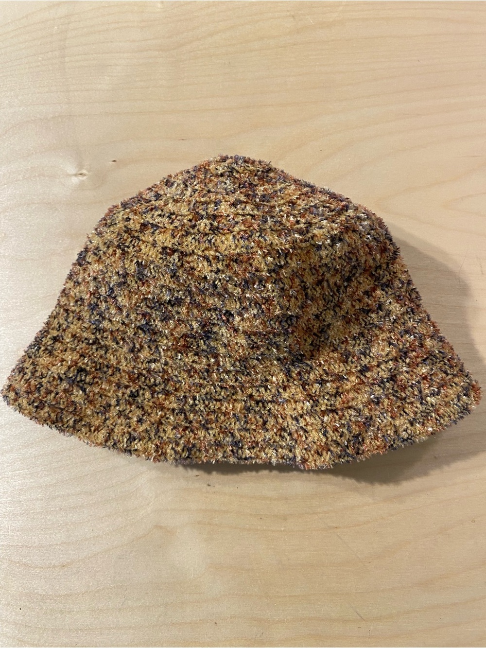 Liz Claiborne Villager Speckled Mustard Bucket Hat (RS)